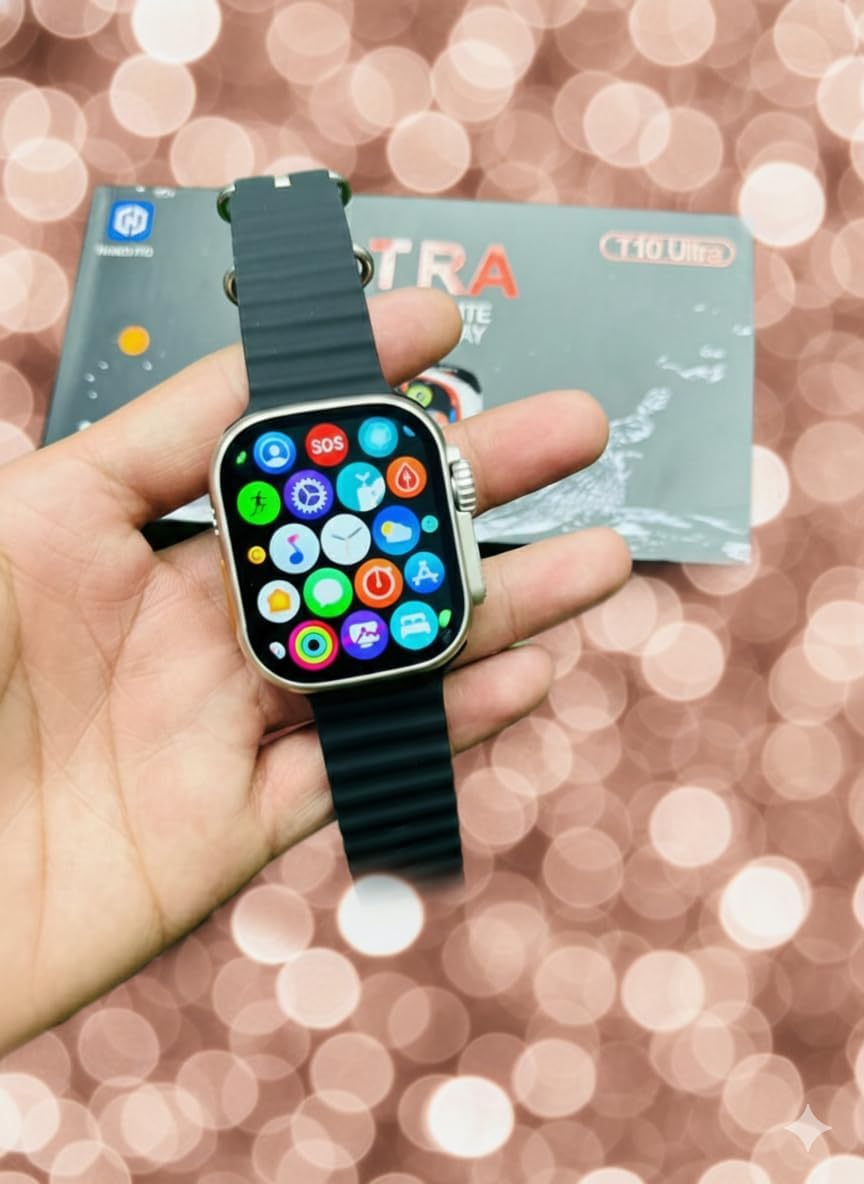 T800 Ultra Smartwatch, Fitness Tracker with Touchscreen Display