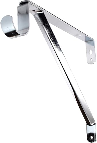 Miniatura 9 de Desunia Barra de armario ajustable y soporte de estante - Blanco - Juego de 2