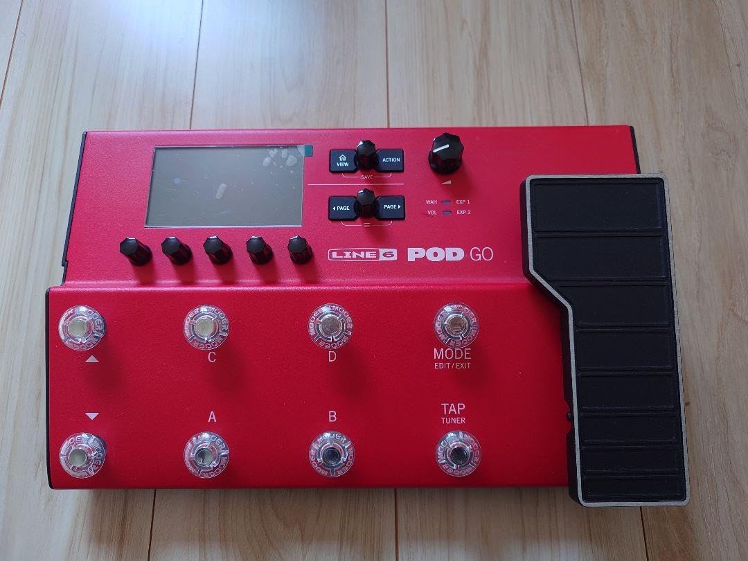 生産終了限定カラー LINE 6 POD GO Limited Red LINE6から「POD Go