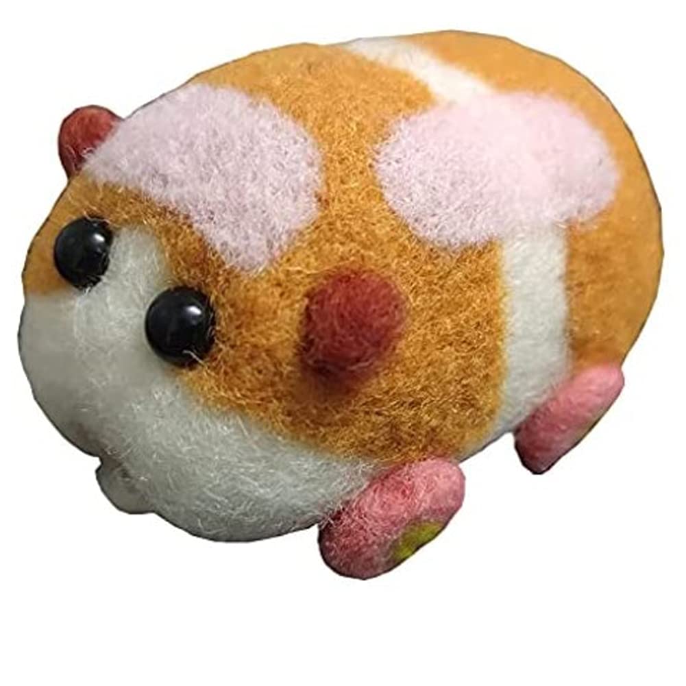 モルモット◇羊毛フェルト ふわふわモルちゃん☺️ ⁡ ⁡ #羊毛フェルトモルモット