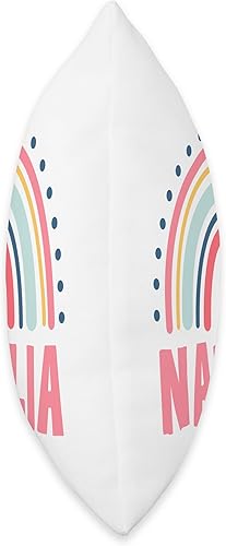 Miniatura 2 de Idea Regalo Personalizzata con Nome Gifts Idea Natalia Name Custom Woman Myth Legend Pink Birthday Party Throw Pillow, 18x18, Multicolor