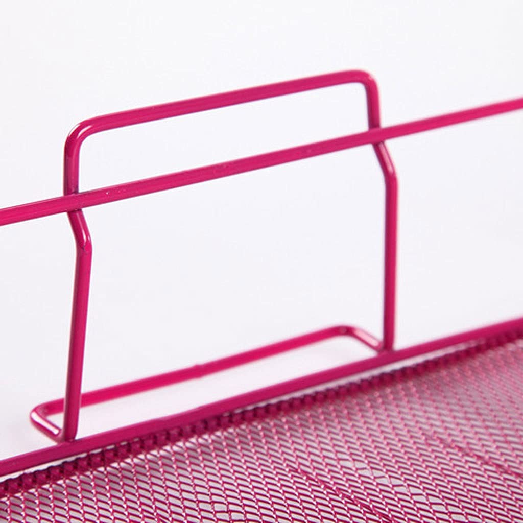 portadocumenti cremagliera Casella di archiviazione multistrato del titolare del file File Rack del file Metal Mesh Maglia Forniture for ufficio dei file del file adatto for la casa, l'ufficio o la sc