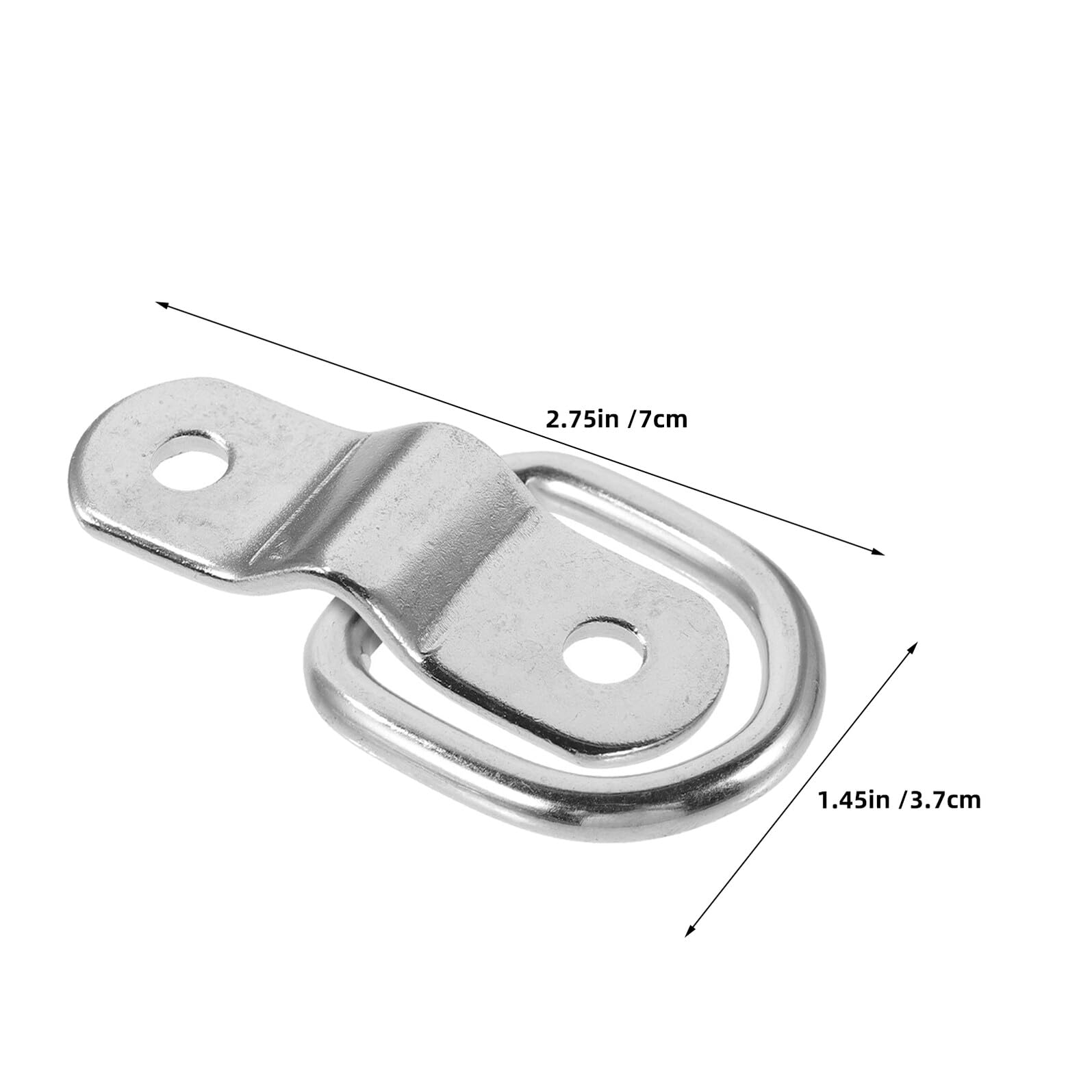 Anneau D'arrimage Remorque 1/4 Pouces, Lot de 16, Fer