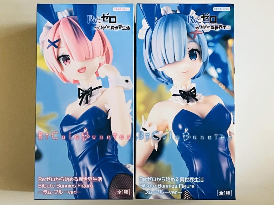 Re:ゼロ　ラム　レム　4体　＊BiCute Bunnies Re:ゼロ ラム レム 4体 ＊BiCute Bunnies Amazon.co.jp: Re:ゼロ