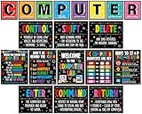 19pcs Computer Lab Poster Computer Science Posters Classroom Rules Decorations Inspirational Technology...