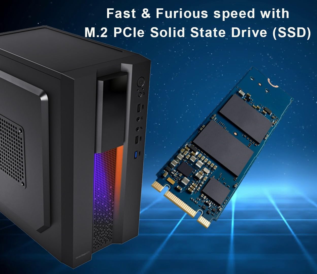 i5 8400／WiFi5／8GB／SSD128GB／HDD500GB_管135 Windowsデスクトップ