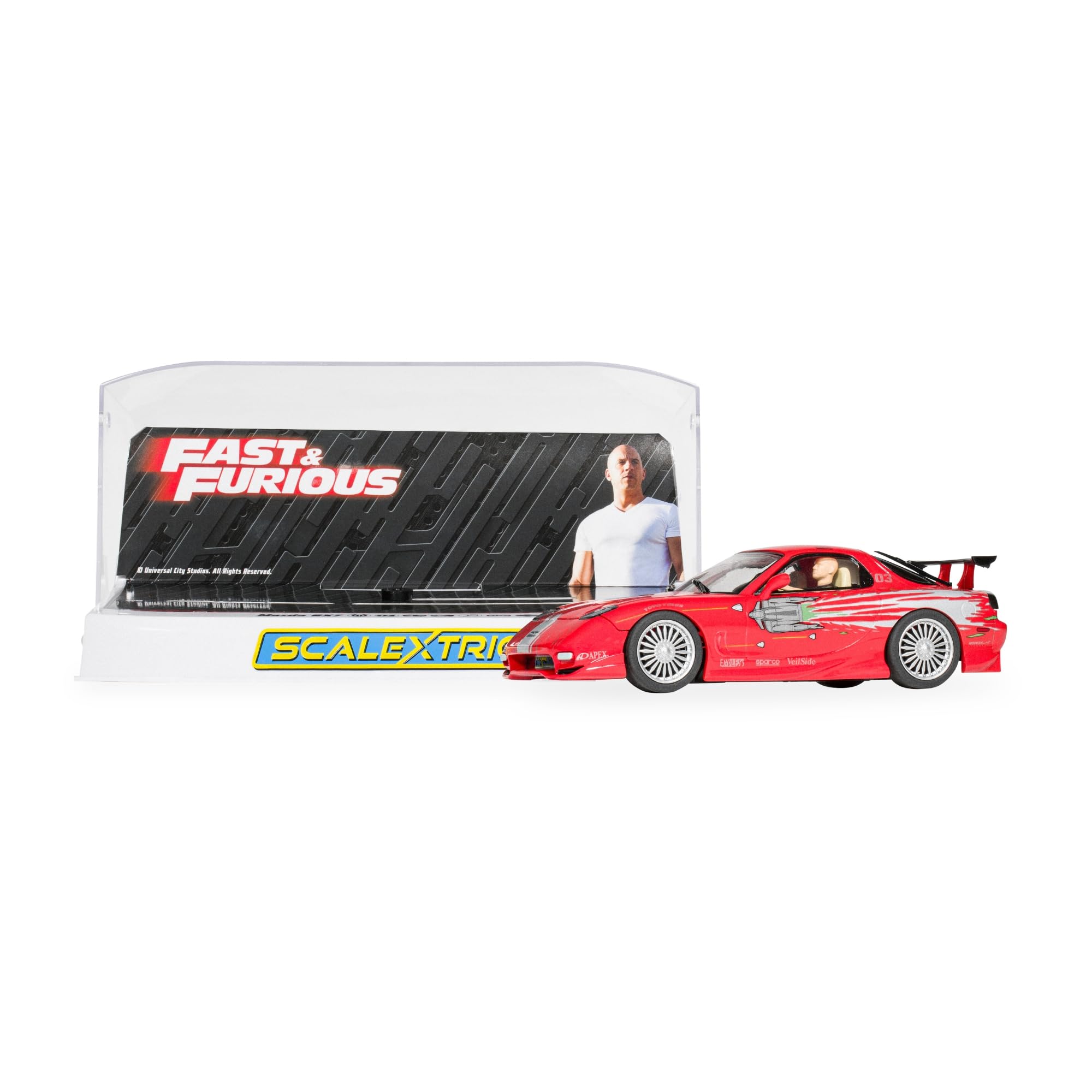 Scalextric C4592 The Fast And The Furious: Dom Toretto's Mazda Rx7