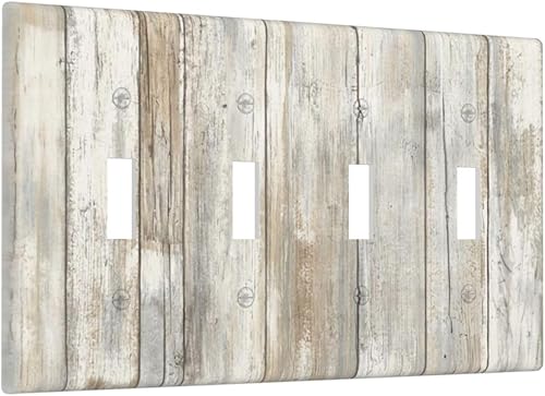 Miniatura 110 de Placa Decorativa de Pared Beige Boho de Mediados de Siglo Sol Abstracto 1-Gang Retro Años 70 Arte Geométrico Moderno con Arco Eléctrico Interruptor