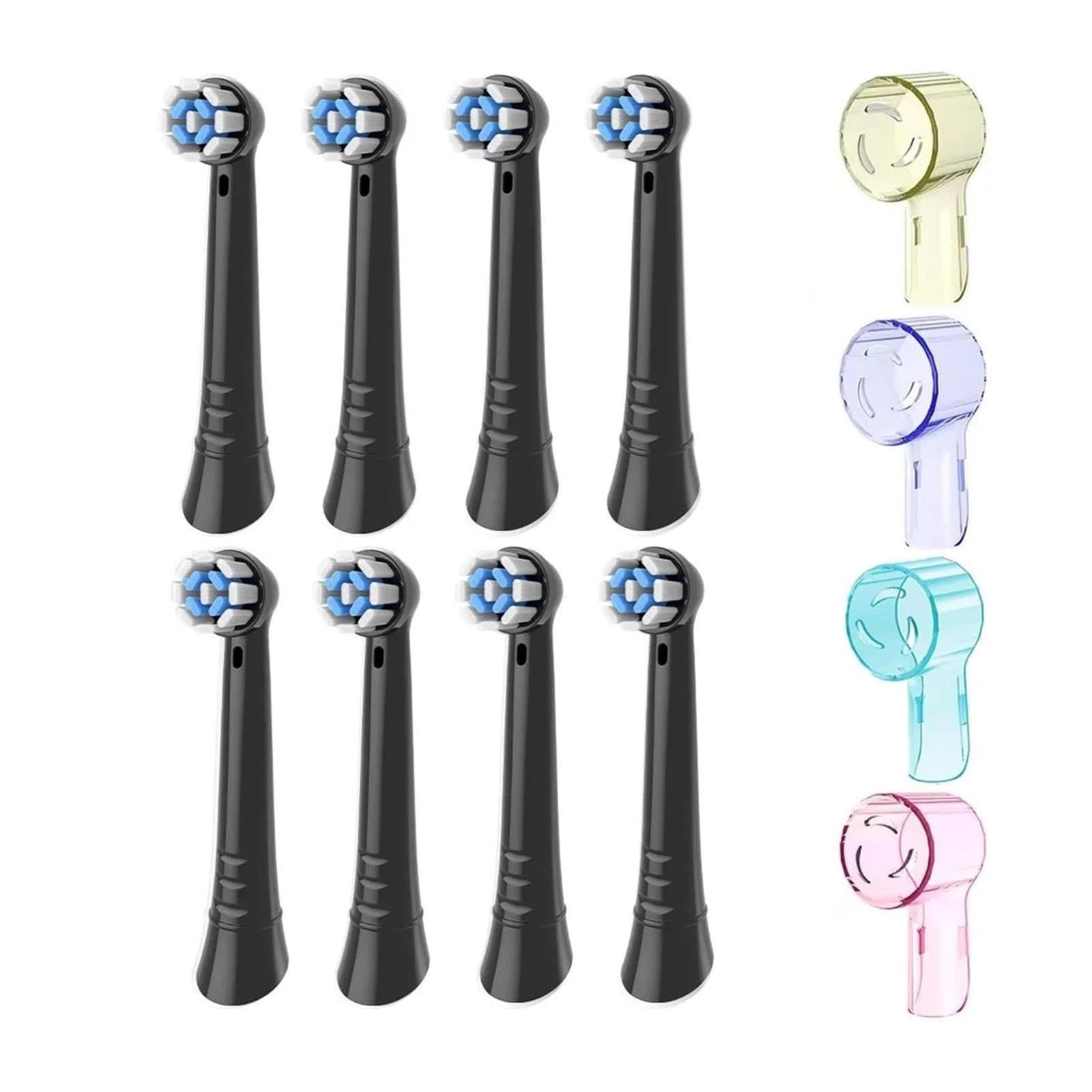 4 paquetes de cabezales de cepillo de repuesto. Compatible con Oral B