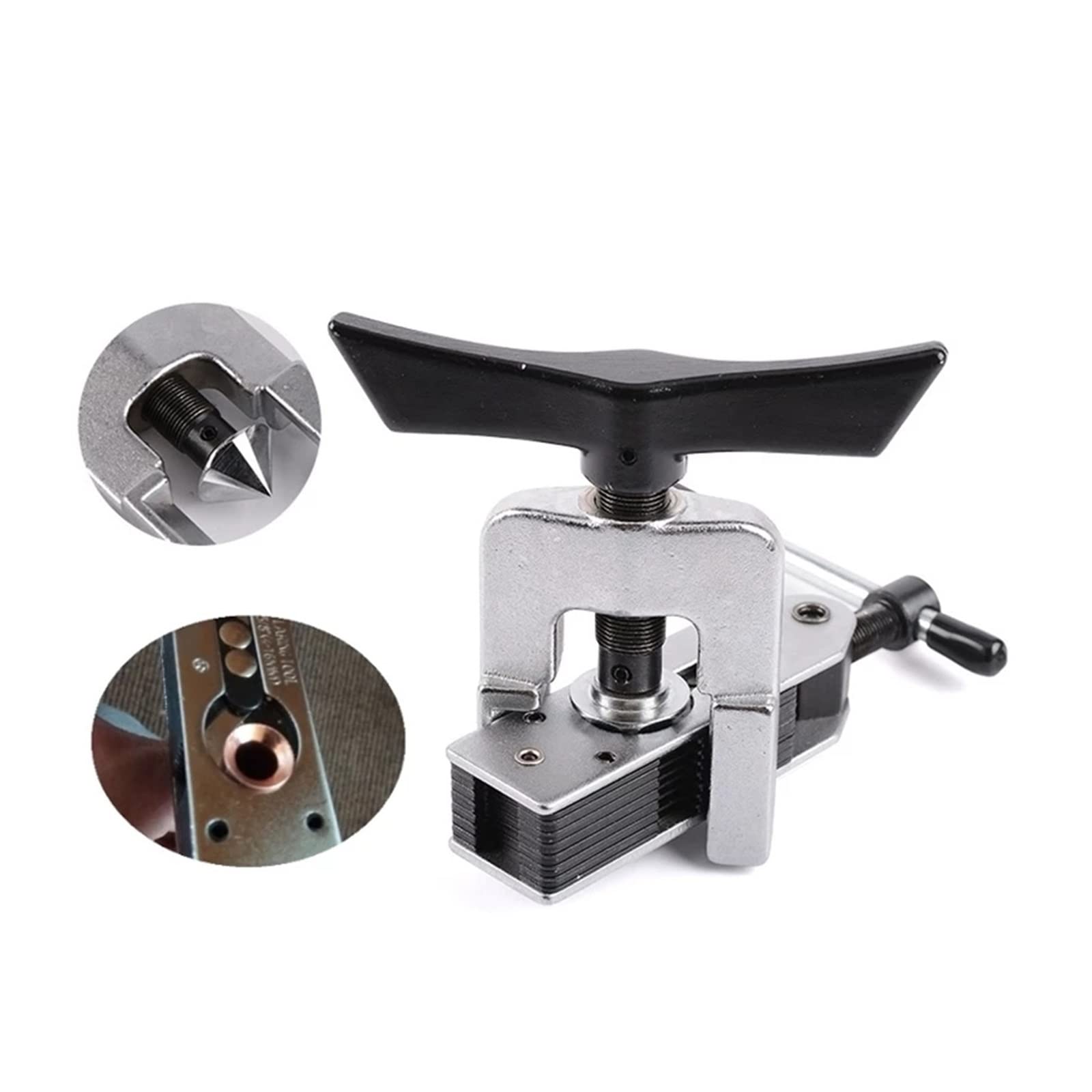 Kupferrohr aufflackern 5-16 mm Universal Flacking Werkzeugsatz Handrohrexpander for Winkel Excentric Kegel-Flacking-Werkzeugkit erweitert für hydraulische Systeme, Kfz-Wartung