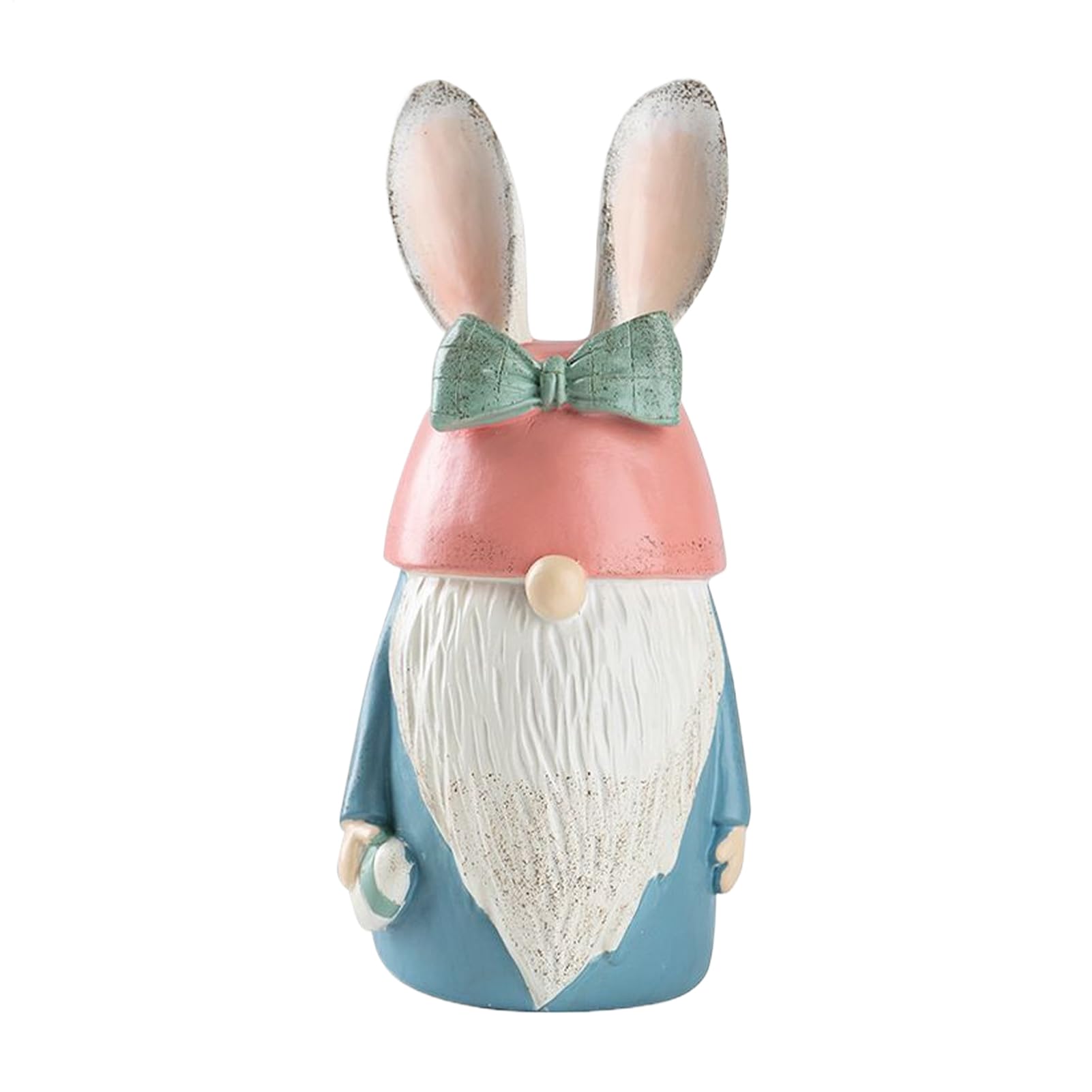 Lapin de Pâques statuette de jardin résine déco extérieur pelouse