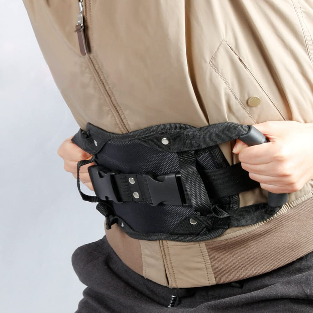 iSpchen Ceinture De Poignée De Moto,Support Lombaire De Moto Poignées De Passager De Moto Siège Arrière Ceintures De Sécurité Passager Harnais De Passager De Moto Réglable