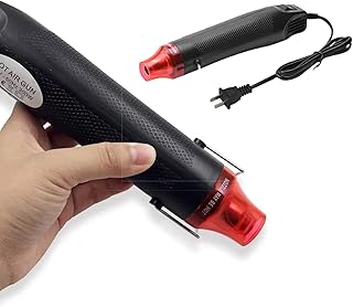DIDODI Mini Heat Gun 300W Handheld Heat Gun Dual-Temperature 392℉ & 662℉ Hot Air Gun Electric Heating Tools for Removing E...