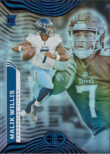 2022 Panini Illusions #97 Malik Willis RC Rookie Tennessee Titans NFL Football Trading Card