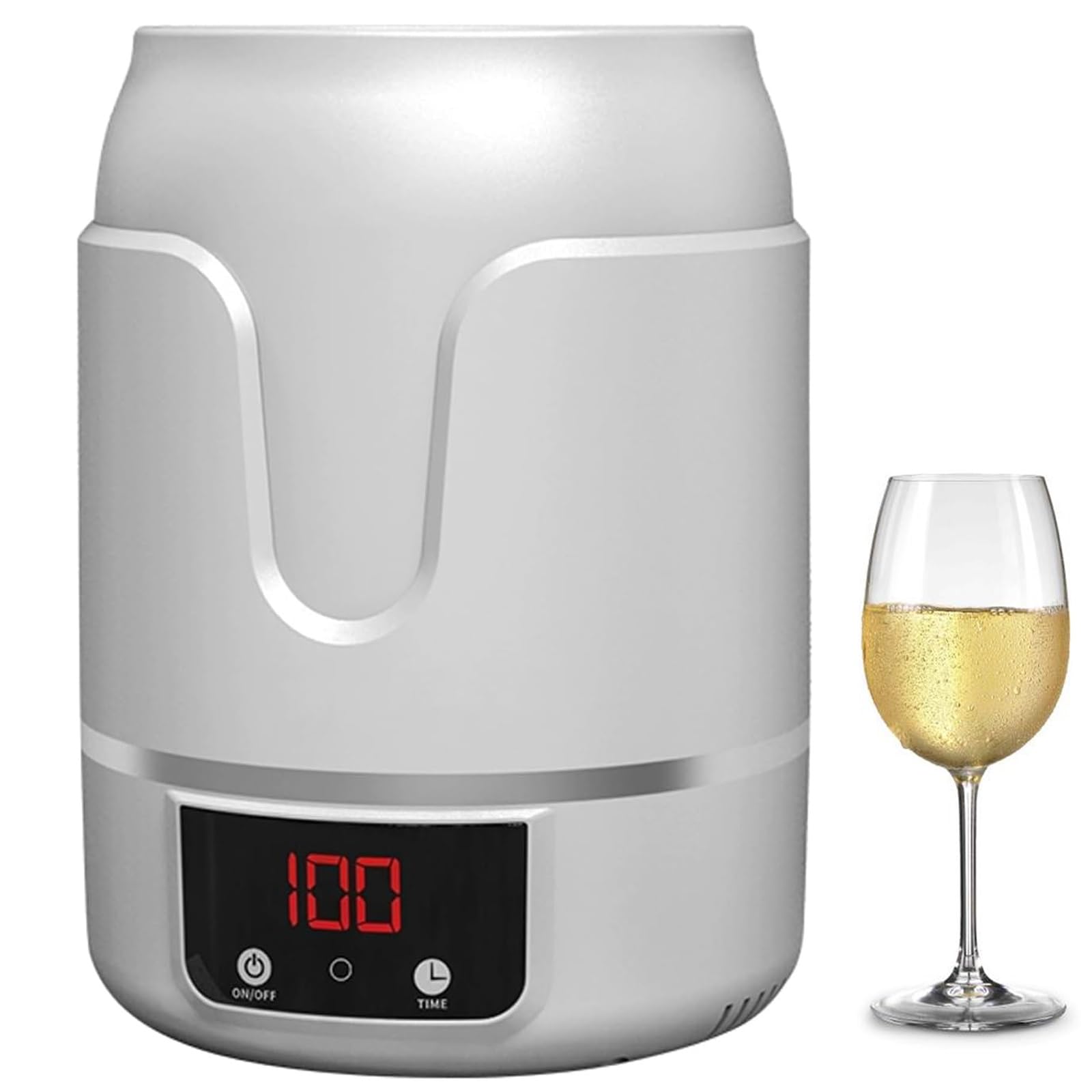 Aérateur électrique de vin à ultrasons pour des dîners et soirées réussis en famille