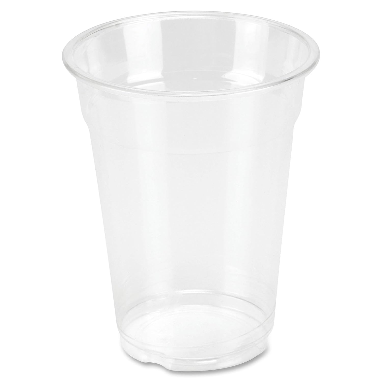 Genuine Joe Clear Plastic Cup, 9oz, For Cold Beverages, 50/Sleeve, 20 Count