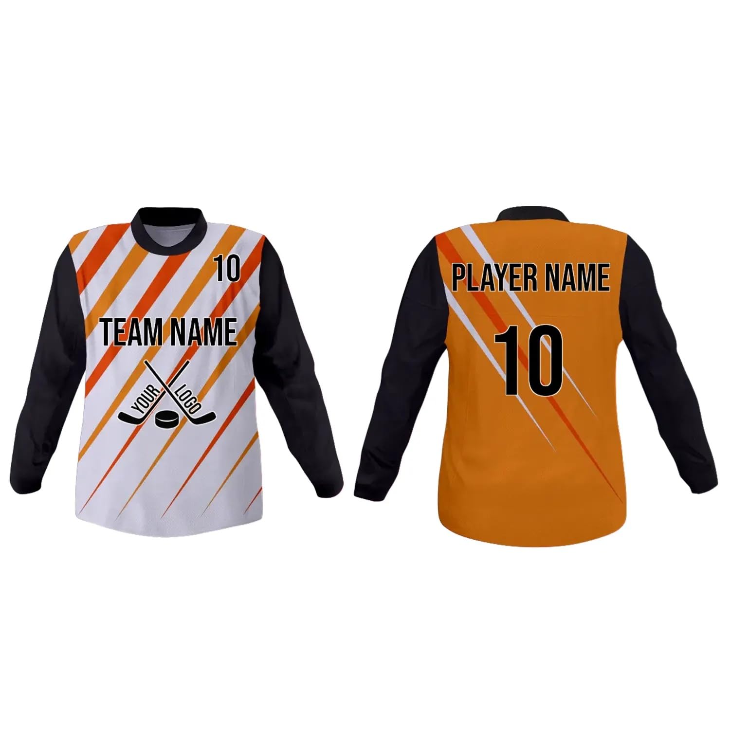 SGS Sports Gear Custom Hockey Jersey, Personalized Reversible or Standard Design with Name &amp; Number, Hockey Jersey
