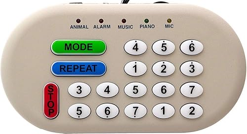 Miniatura 2 de Vixen Horns Bocina de coche musical con 46 sonidos (sirena, alarma, melodías divertidas, animal) bocina electrónica con sistema PA para camión 12V