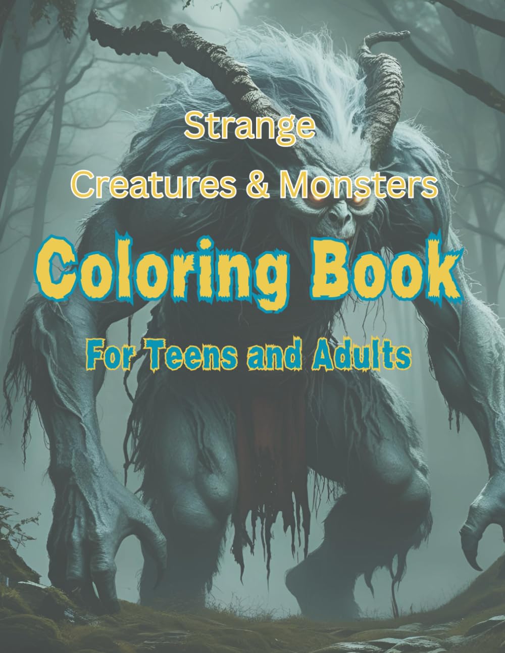 Coloring Book of Unusual Creatures & Monsters