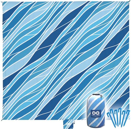 Everlasting Comfort Extra Large Beach Blanket Waterproof & Sandproof - 128