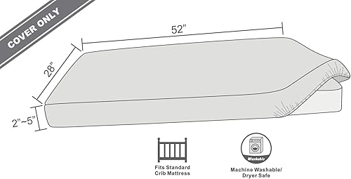 Miniatura 2 de BlueSnail Sábana de terciopelo ajustable súper suave para cuna estándar y colchón infantil (marrón)