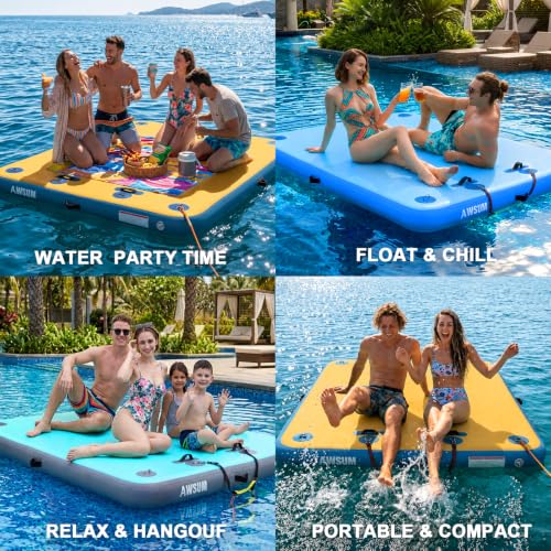 Schwimmplattform mit rutschfester Oberfläche – Bild 2