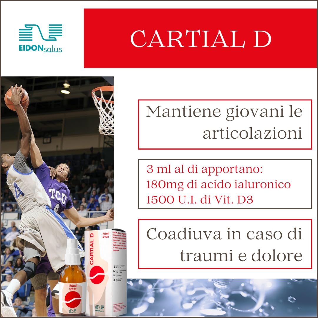 Acido Ialuronico Sublinguale con Vitamina D3 – Integratore Liquido ad Assorbimento Rapido Articolazioni – Supporto per Articolazioni e Mobilità – Formula ad Alta Biodisponibilità – 50 ml