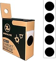 Vista 10 de Target Pasters Dispenser Box with 4/5 Inch Target Stickers, Self-Adhesive Shooting Targets Pasters for Shooting Range - USPSA,IPSC,IDPA, 1000 per Box