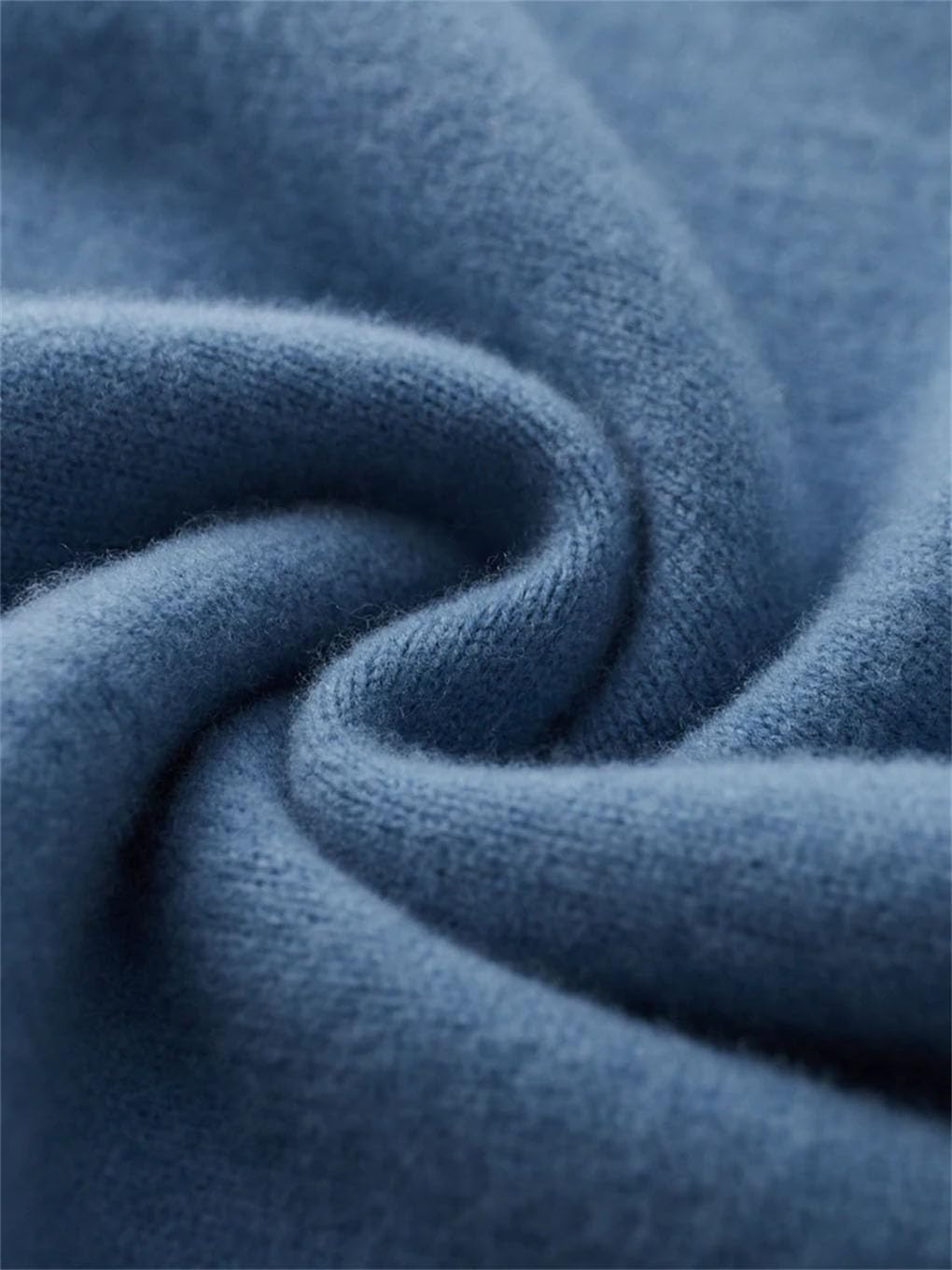 Męski sweter z długim rękawem ciepły okrągły dekolt miękka dzianina casual pulower sweter topy