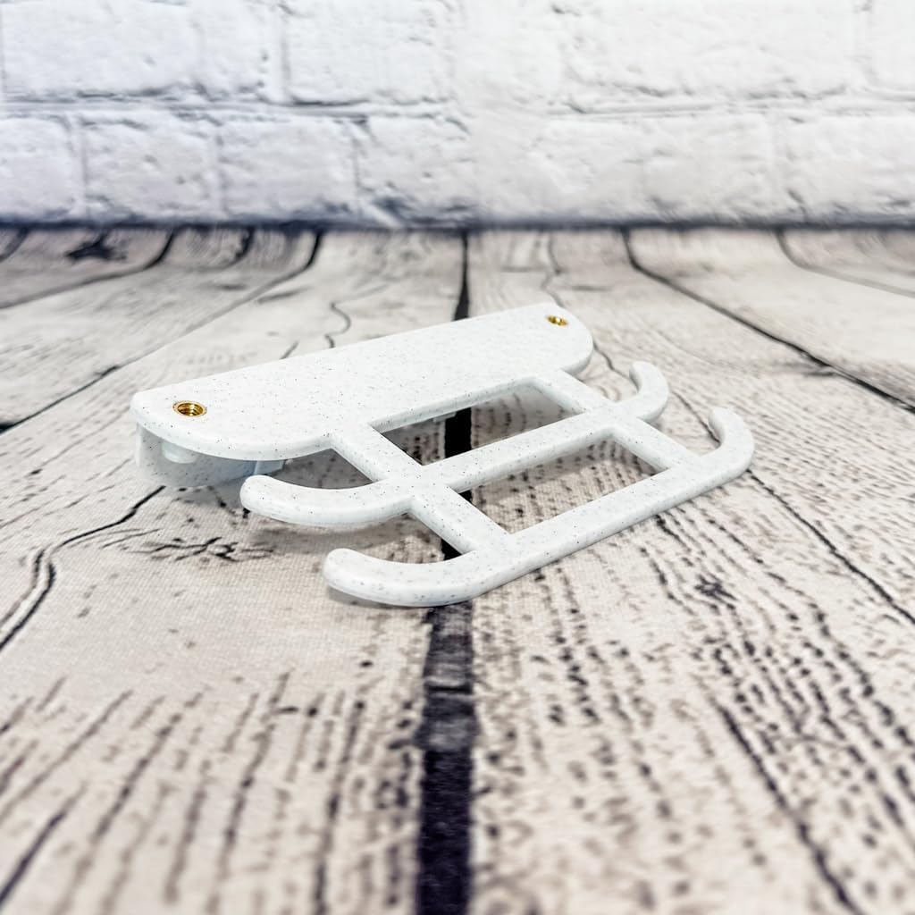 Integrated Double Perch for Bird Buddy (Rock White, Perch Only)