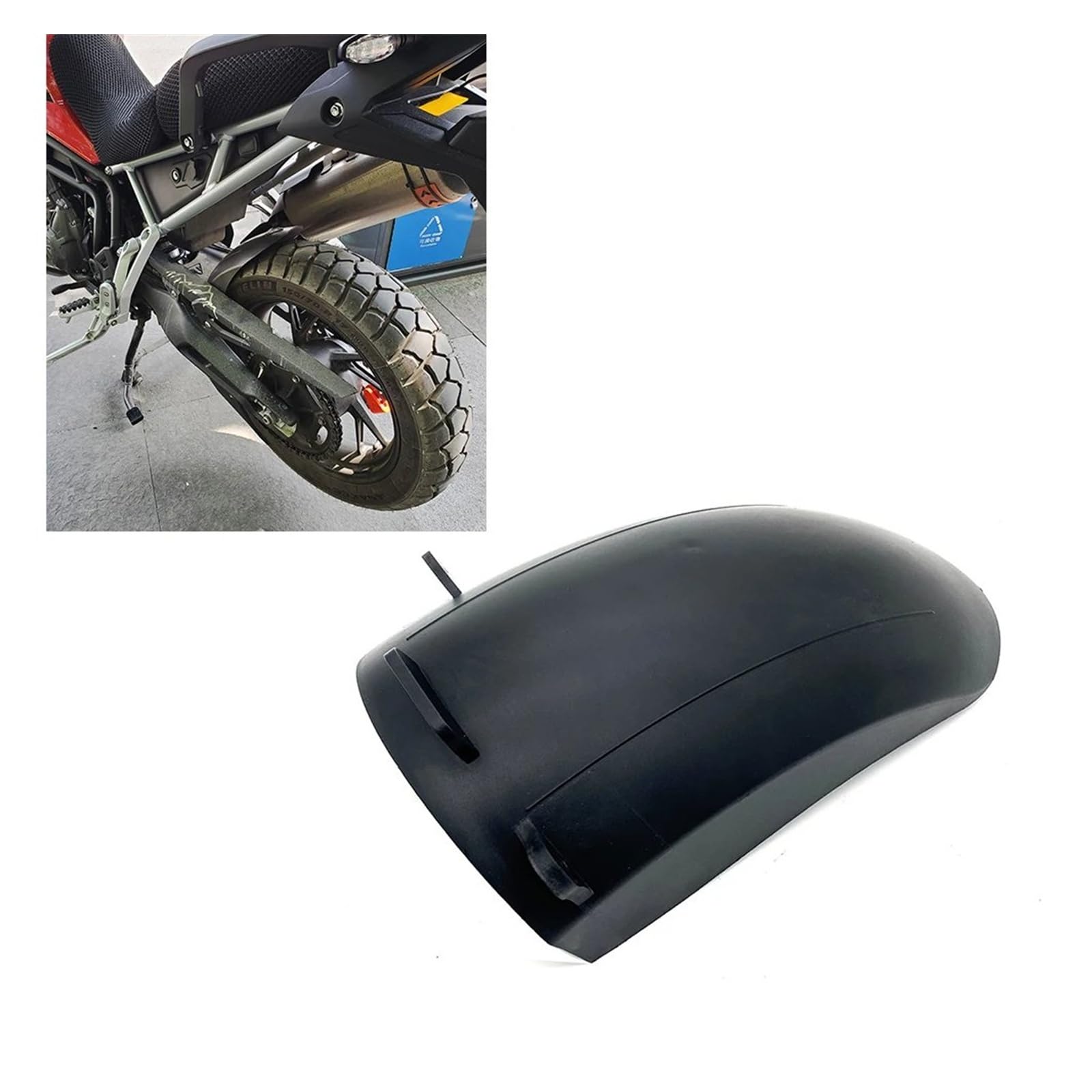 Garde-Boue Arrière De Moto NingRuiBhd Pour Tiger 900 GT Pro 2020-2021, Noir, Plastique ABS, Protection Anti-Éclaboussures, Motocyclette