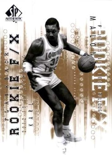 Miniatura 1 de 2012-13 Upper Deck SP Authentic #71 Karl Malone Louisiana Tech Bulldogs NBA Basketball Card NM-MT