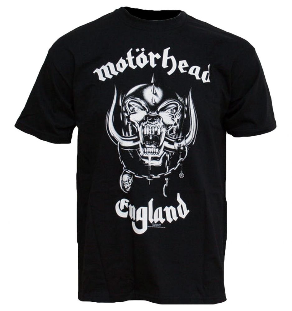 Motörhead - England Mens T-Shirt - Band Shirt - S-XXL - black - XX-Large
