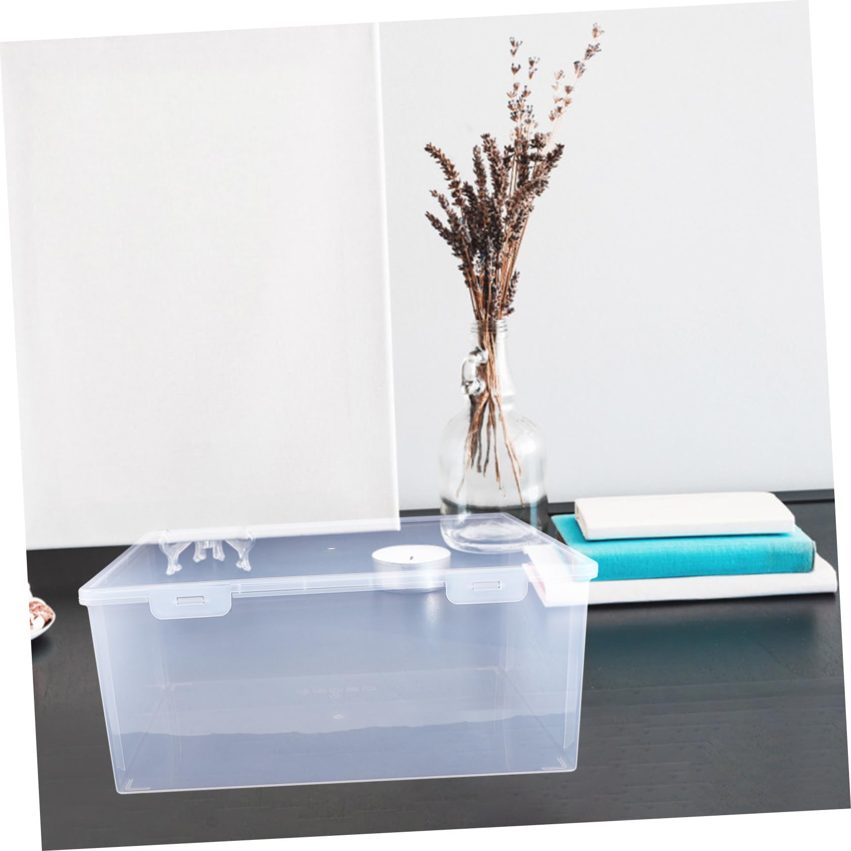 File Box Documenti Organizer Portatile Per e Casa Archiviazione Per Ricevute e Fatture Design Slim e Resistente e Facile