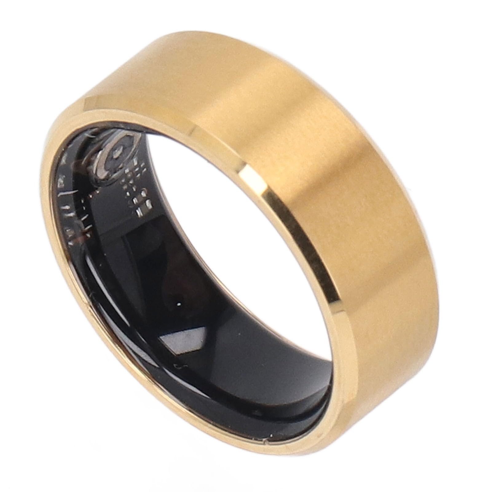 XUMIUZIY Smart Ring Health, Smart Health Ring 50M BLE 5.1 Rechargeable 18mAh Battery Wearable Fitness Ring for Women Men (#8)