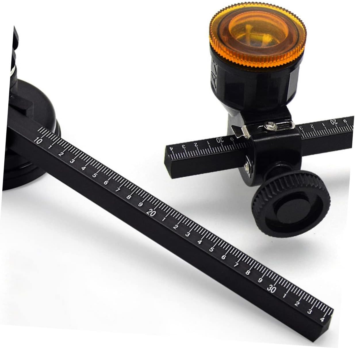 IWOWHERO Glass Compass Cutter for Range Hood Adjustable Glass Cutting Tool Suction Cup Opener for DIY Projects and Home Use