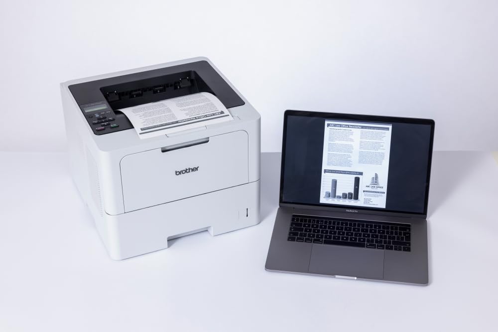 Brother HLL6210DW Stampante Laser Monocromatica 50 ppm Stampa Fronte/Retro WiFi LAN USB