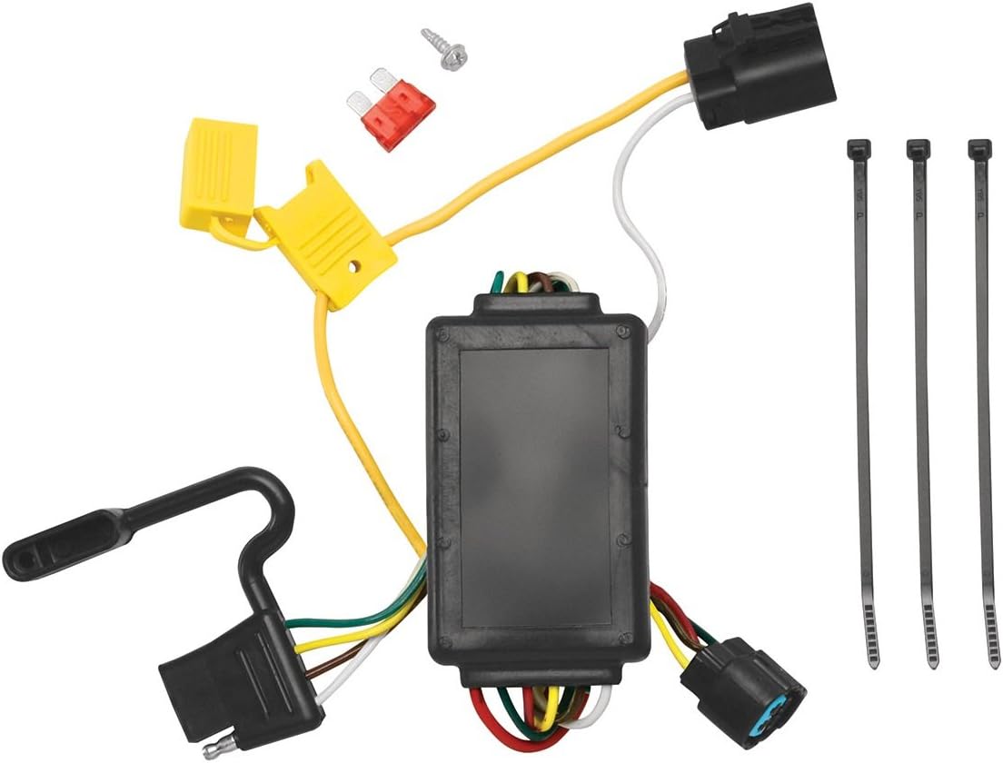 Tekonsha 118258 Tow Harness, 4-Way Flat, w/Circuit Protected ModuLite® Module, Compatable with 2007-2012 Hyundai Santa Fe