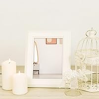 Vista 8 de KALIONE Paquete de 8 espejos irrompibles, hoja de espejo acrílico, mini espejos cuadrados de doble cara, azulejos de espejo de seguridad, espejos