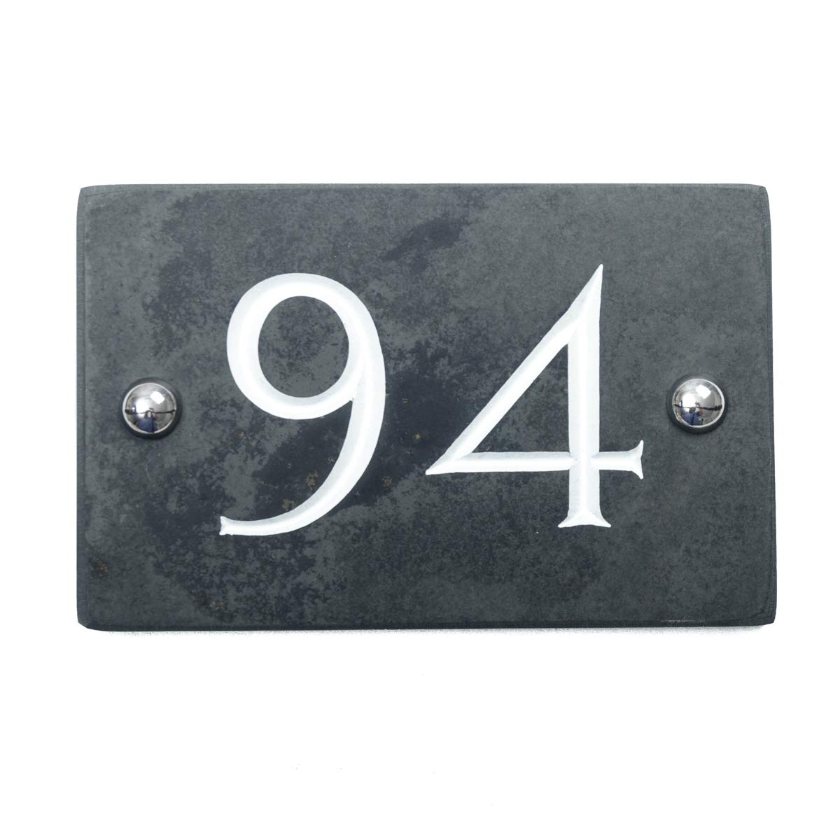 Slate Engraved House Number 94
