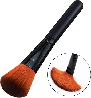 Foundation Brush Makeup Brush Kabuki Flat Top Face Brushes Powder Brush for Flawless Powder Liquid Make Up Buffing Stippling Concealer