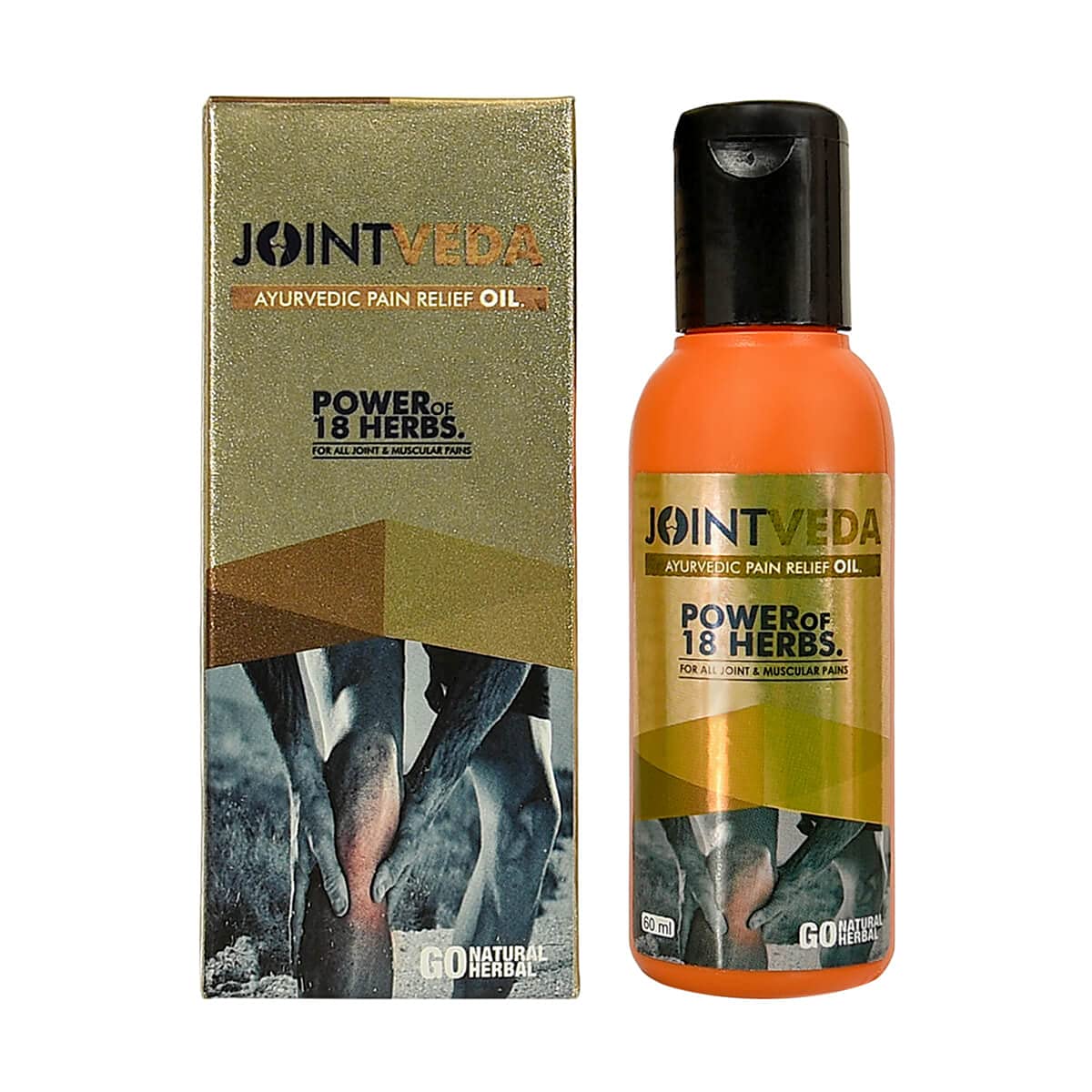 Joint Veda Ayurvedic Pain Relief Oil 60ml | Joints Pain | Sprain | Knee Pain | Chronic Pain | Strains | Neck Pain | Neuropathic Pain | Muscle Injury | Muscle Pain | Made Entirely with Natural Ingredients (B09BFQJ5JQ) Amazon Price History, Amazon Price Tracker