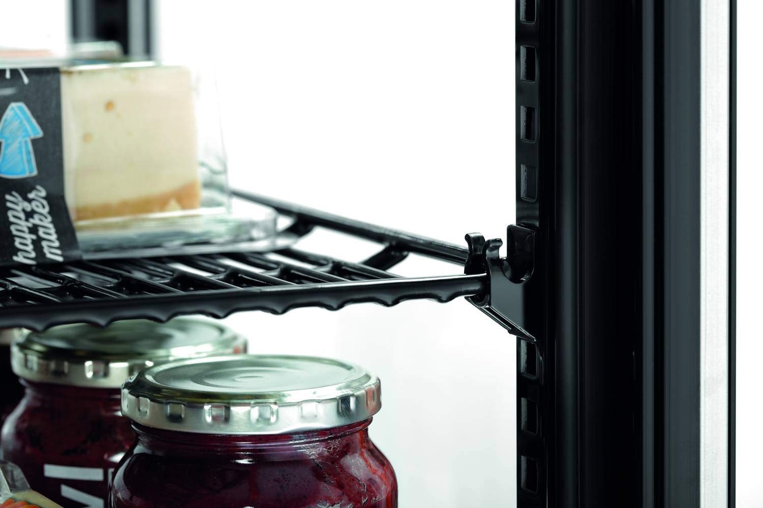 Bartscher Mini-Kühlvitrine 58L-SW Gastronomiebedarf