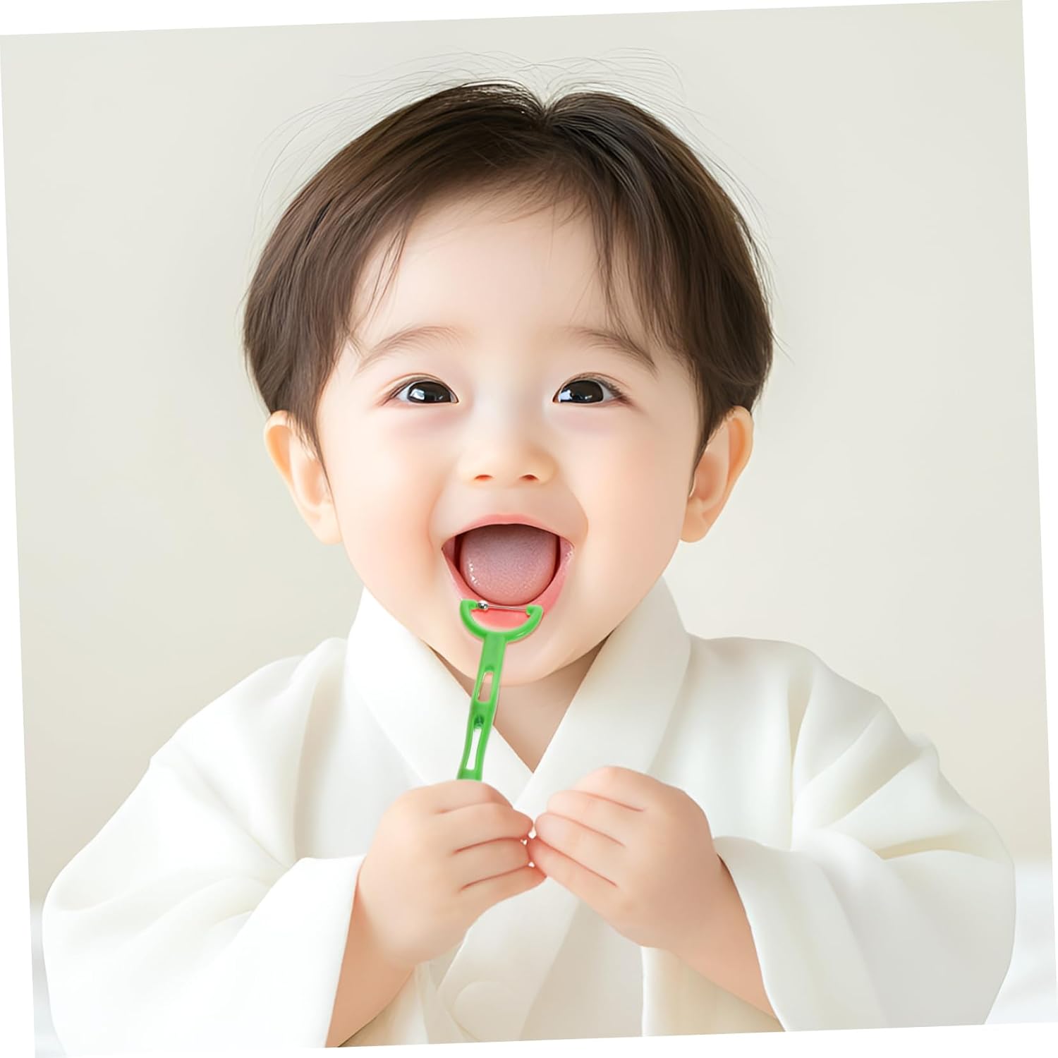 COLLBATH 3pcs Boys and Girls Tongue Exercise Device Oral Muscle Strengthener Agility Trainer for Speech Therapy Tongue Tip Scraper for Pronunciation Improvement
