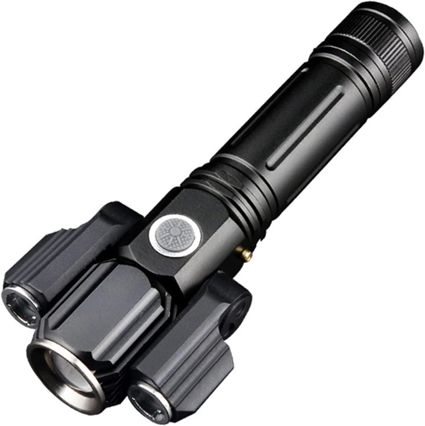 Lampe de poche pour vélo avec 3 lumières LED réglables, lampe avant et arrière étanche, lumière d'avertissement de sécurité pour vélo