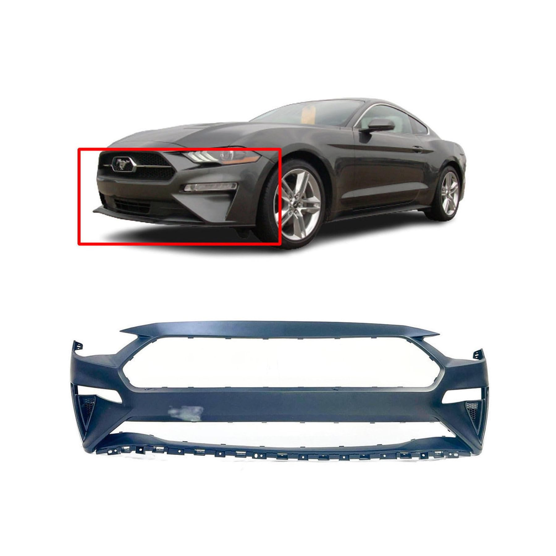 Amazon.com: FitParts Compatible With Front Bumper Cover 2018 2019