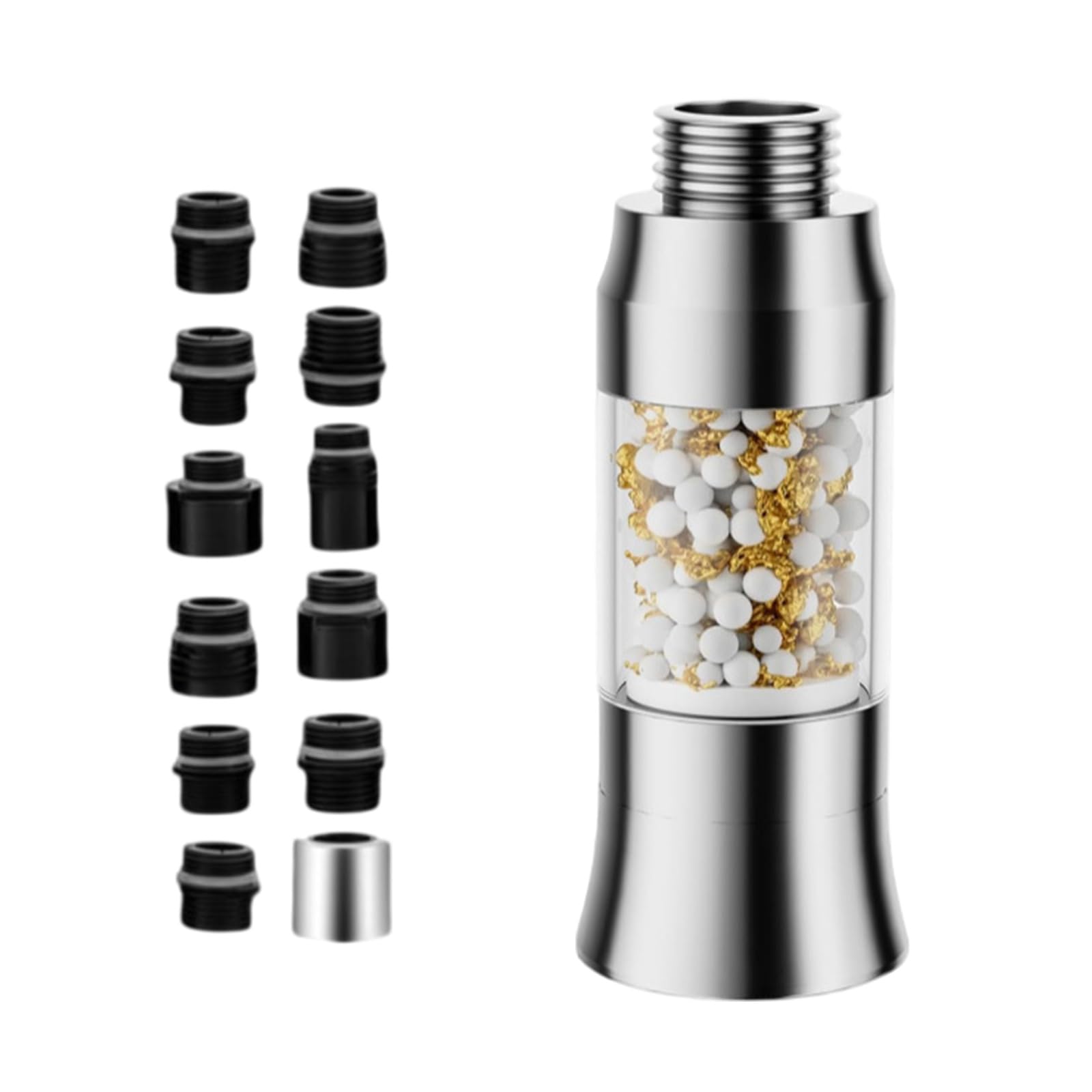 Limtula Multicolor Kitchen Faucet Head With Double Sprays Modes Pull Down Sprays Head Water Filter For Sink Cleaning With Nozzle Adapters