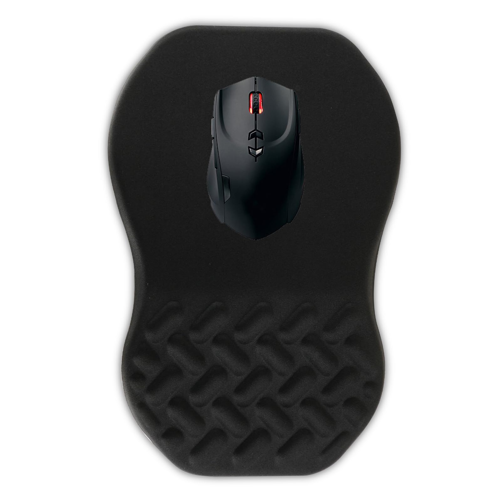 Ergonomiczna podkładka pod mysz, antypoślizgowa podstawa PU do komputera, laptopa, biura, domu