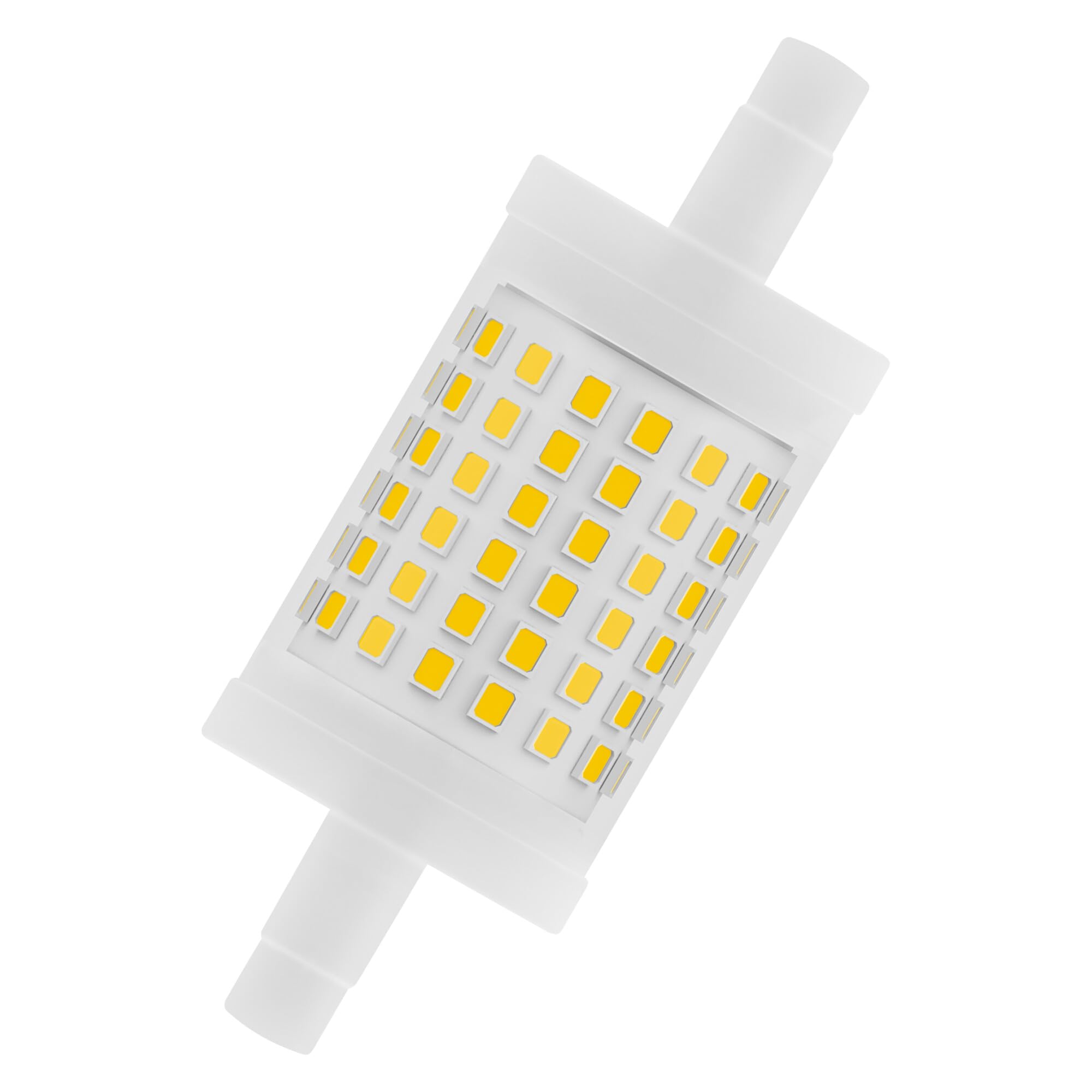 Tube LED R7s Ledvance Line 78 11,5 W 827 blanc chaud pour applique murale