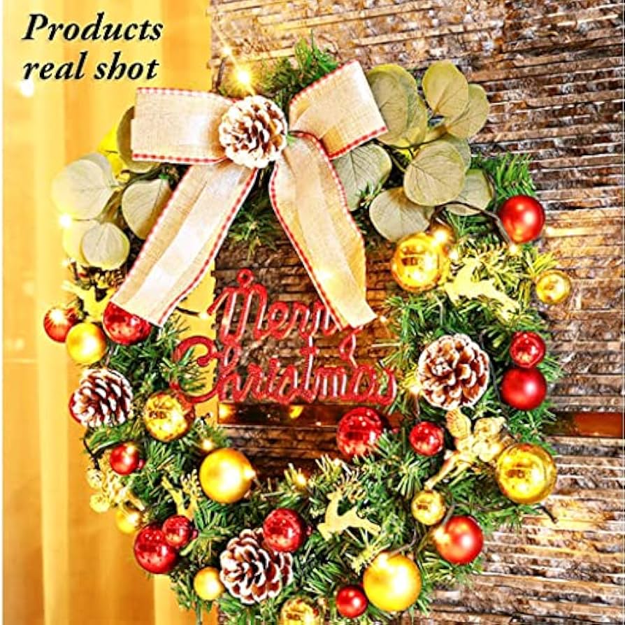 Beautiful artificial christmas wreaths Clearance